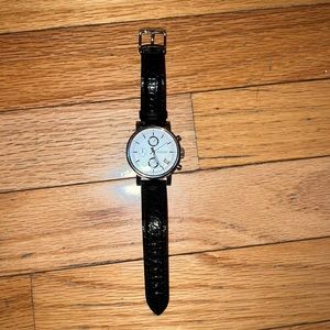 Leather Fossil Watch